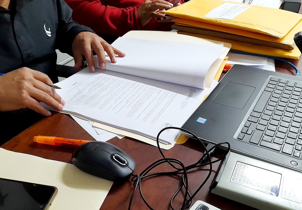 Recepción y Apertura de ofertas