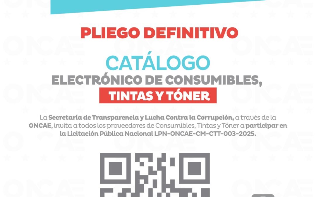 📢 ¡Atención Oferentes!