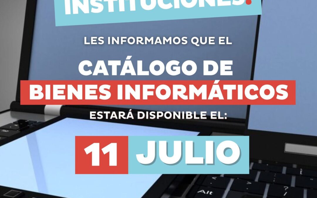 📢 ¡Atención instituciones!
