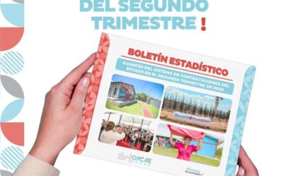 ¡YA ESTÁ DISPONIBLE EL BOLETÍN ESTADÍSTICO DEL SEGUNDO TRIMESTRE!